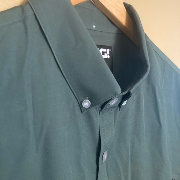 BANG Miami Army Green Casual Button Down Shirt - Picture 5 of 12